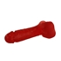 Picture of DILDO JELLY RED DONG 20 cm