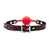 Picture of RED SILICONE BALL GAG LEOPARD