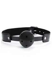 Picture of BLACK BREATHABLE BALL GAG