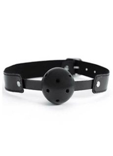 Slika: BLACK BREATHABLE BALL GAG